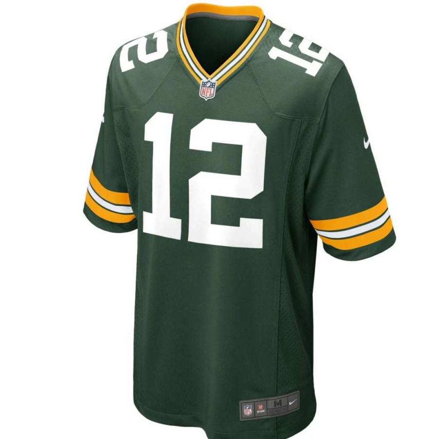 Jerseys * | #12 Aaron Rodgers Nike Home Game Jersey Fir Green