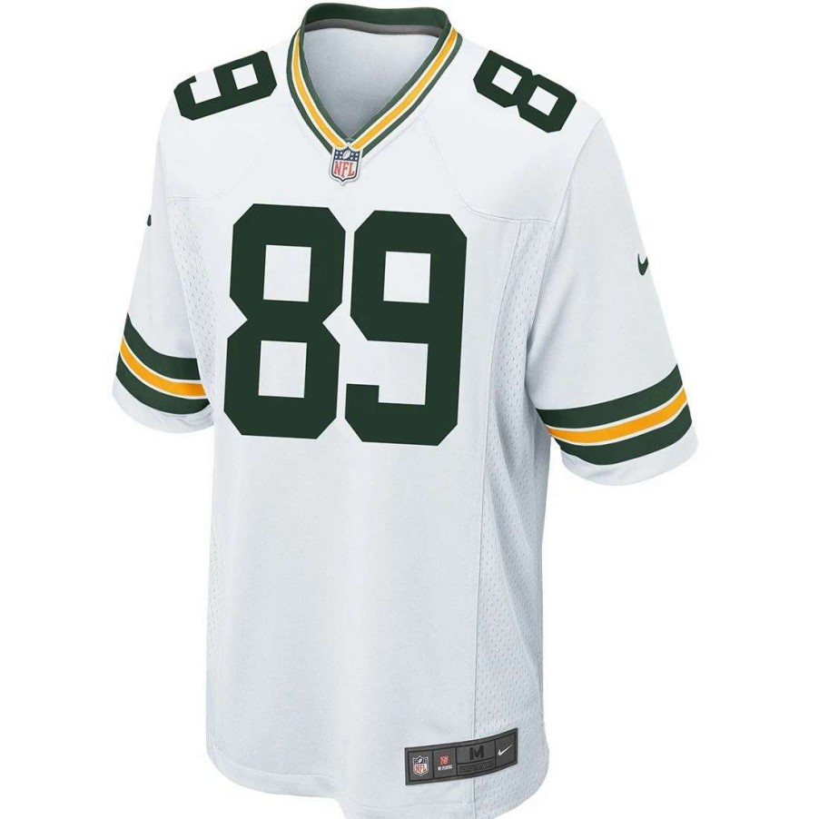 Jerseys * | #89 Marcedes Lewis Away Nike Game Jersey White