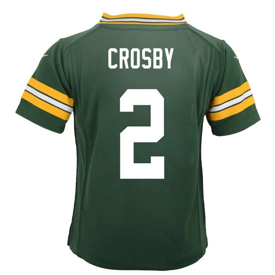 Jerseys * | #2 Mason Crosby Home Toddler Nike Game Jersey Fir Green