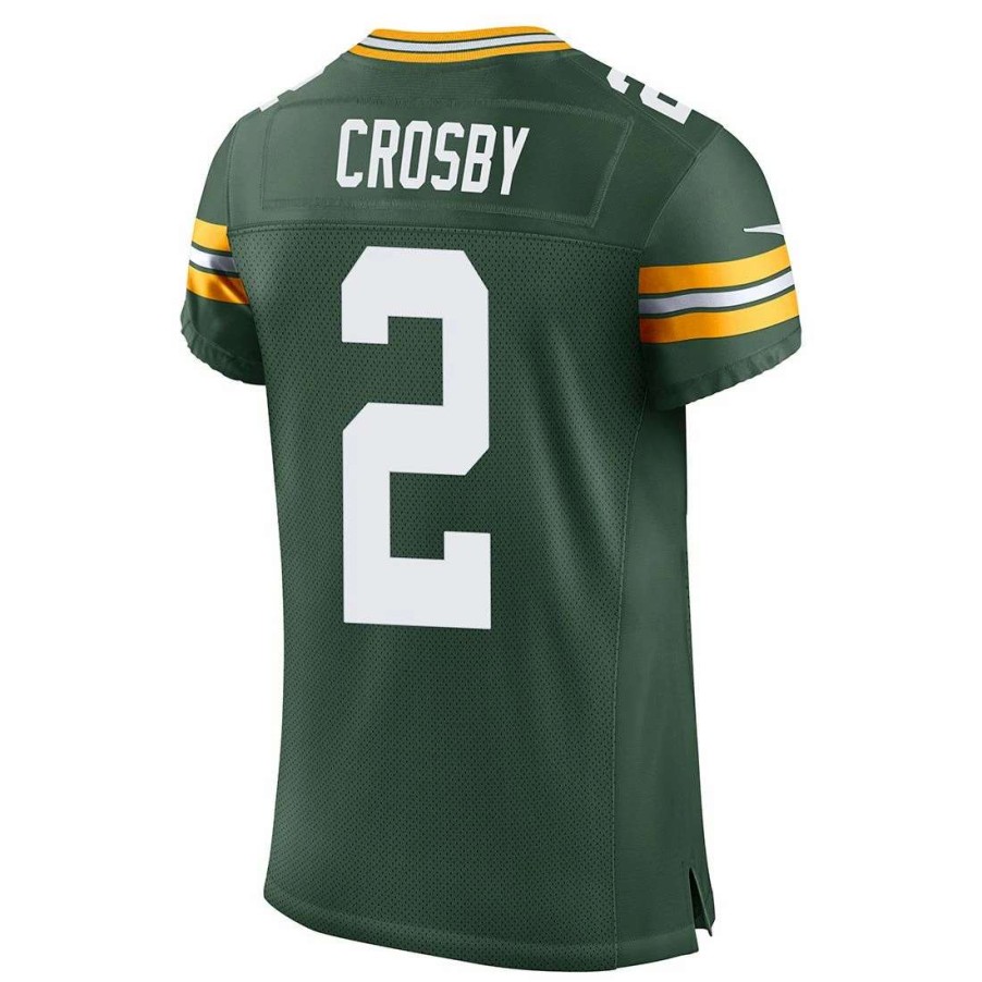 Jerseys * | #2 Mason Crosby Nike Home Elite Jersey Fir Green