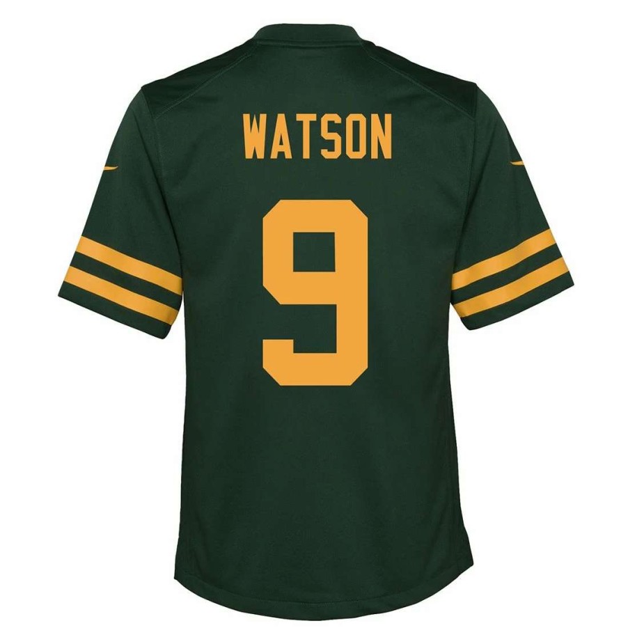 Jerseys * | Packers 50S Classic Youth Nike #9 Watson Jersey Green & Gold