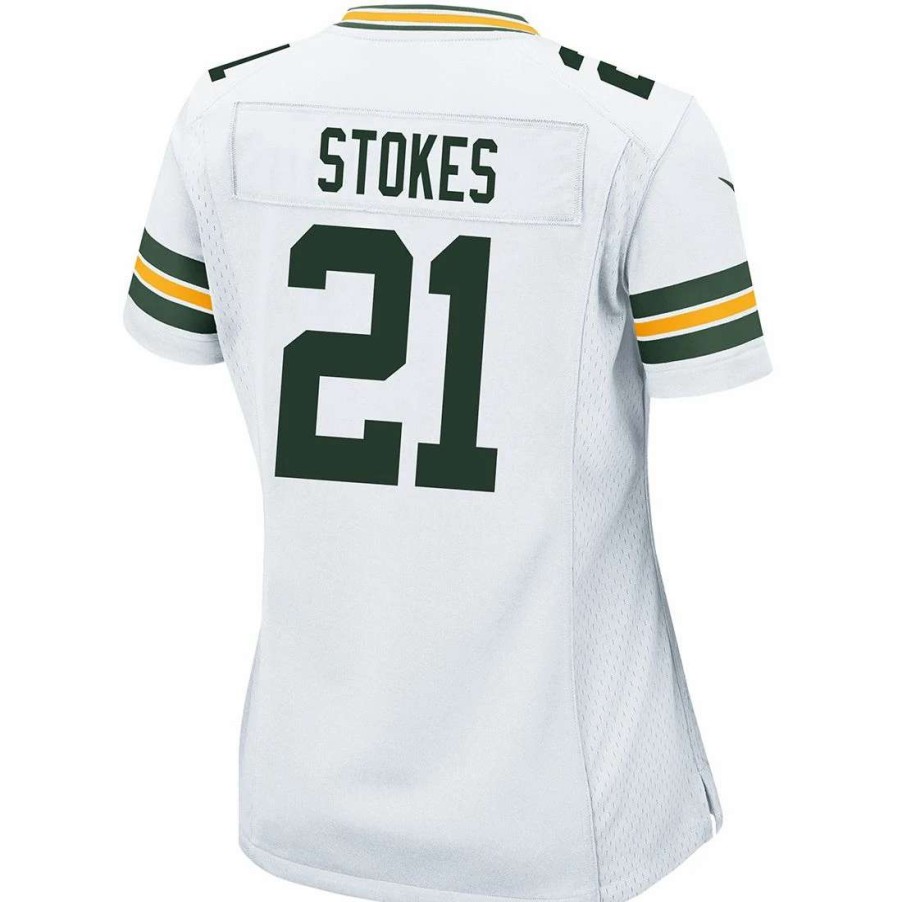 Jerseys * | #21 Eric Stokes Away Womens Nike Game Jersey White