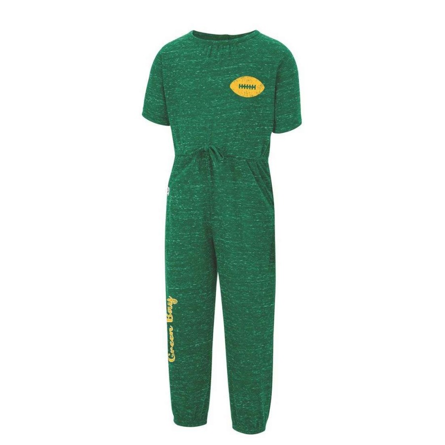 Kids * | Hometown Toddler Colosseum Fox Hunt Romper Dark Green