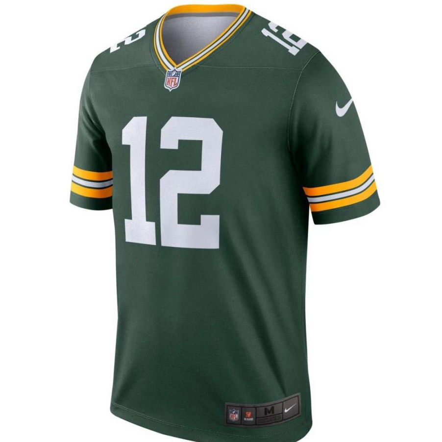 Jerseys * | #12 Aaron Rodgers Nike Home Legend Jersey Fir Green