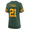 Jerseys * | 50S Classic Womens #21 Stokes Nike Game Jersey Green & Gold