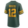 Jerseys * | Packers 50S Classic Nike #12 Rodgers Game Jersey Green & Gold