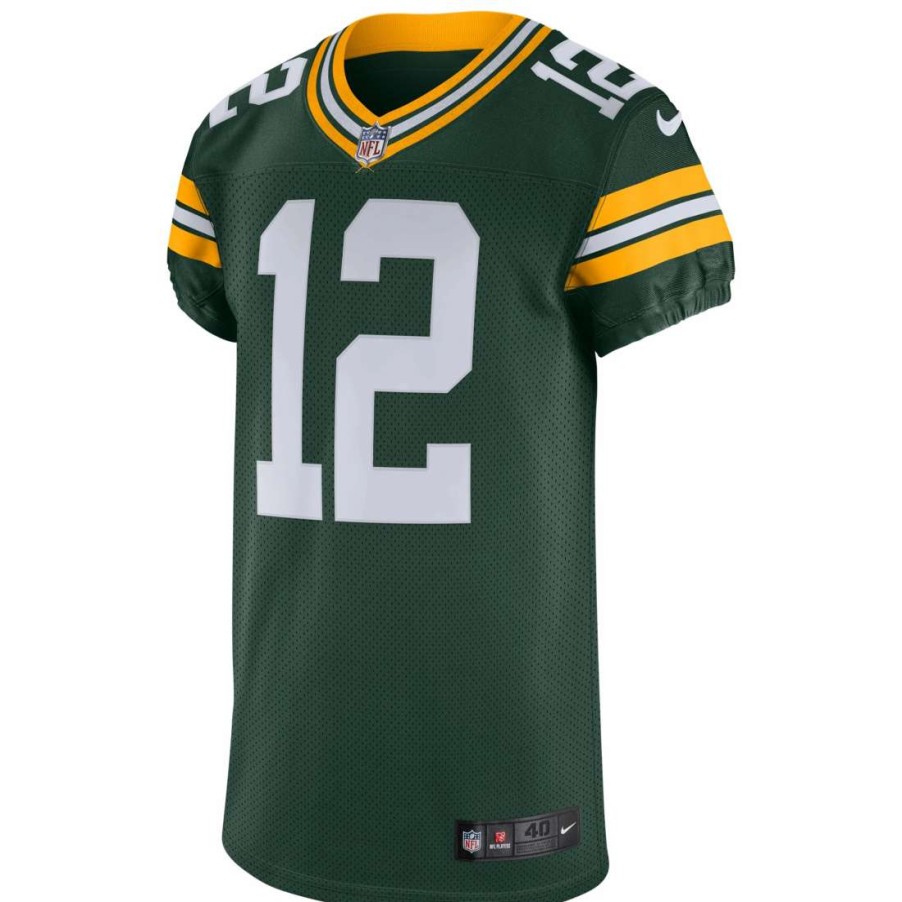 Jerseys * | #12 Aaron Rodgers Nike Home Elite Player Jersey Green