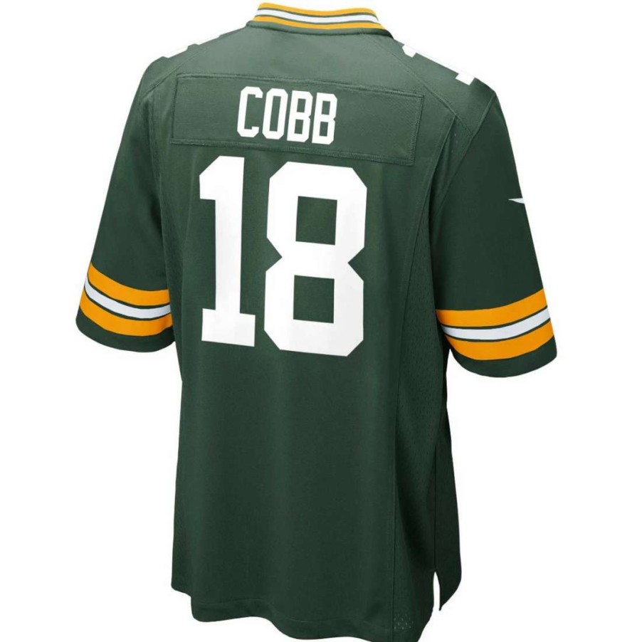 Jerseys * | #18 Randall Cobb Nike Home Game Jersey Fir Green