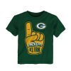 Kids * | Packers Toddler Hand Off T-Shirt Green