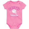 Kids * | Packers Newborn Cutest Fan Bodysuit Pink