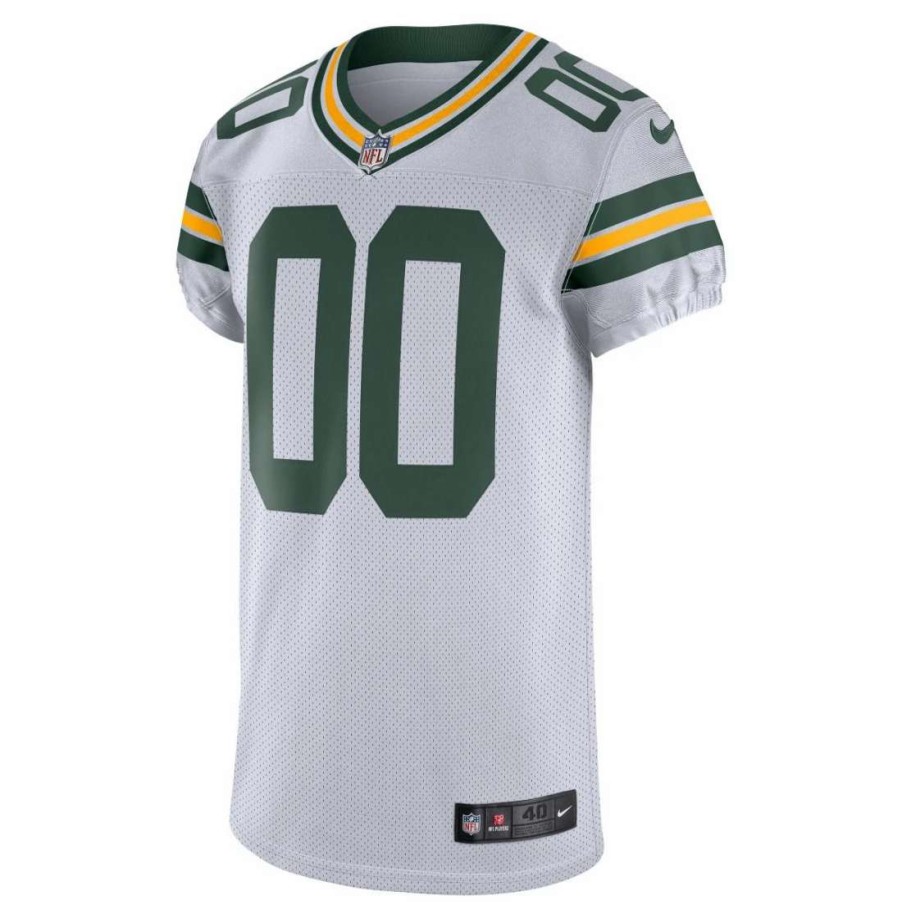 Jerseys * | Packers Nike Custom Away Elite Player Jersey White