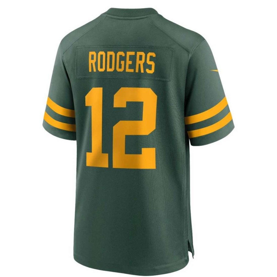 Jerseys * | Packers 50S Classic Youth Nike #12 Rodgers Jersey Green & Gold