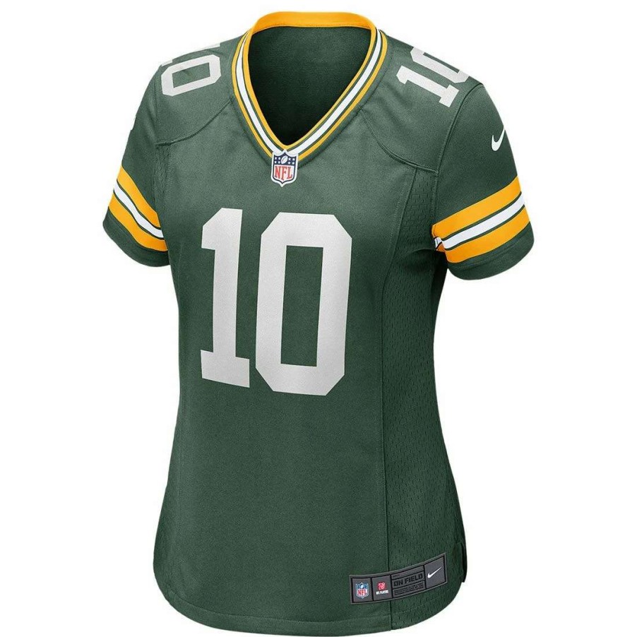 Jerseys * | #10 Jordan Love Home Womens Nike Game Jersey Fir Green