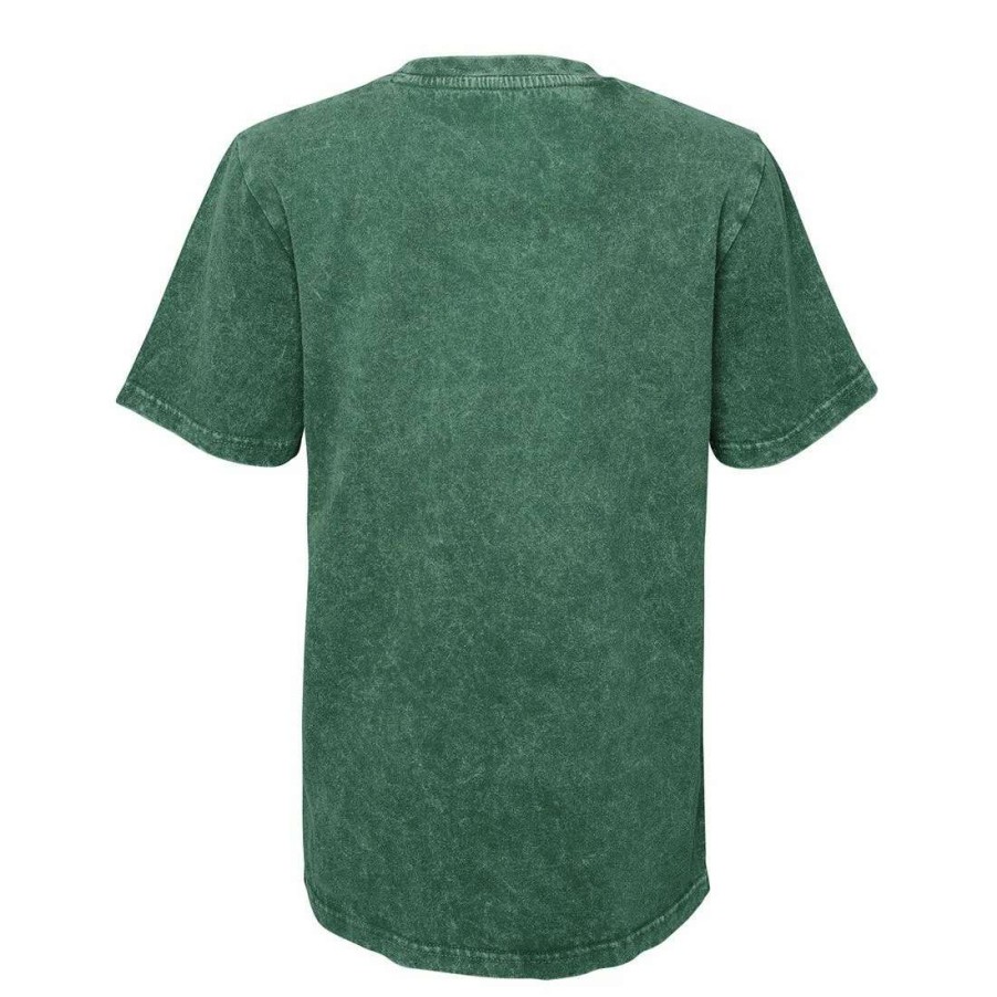 Kids * | Packers Youth Headliner T-Shirt Green