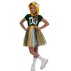 Kids * | Packers Super Fan Hooded Tutu Dress Set Green & Gold