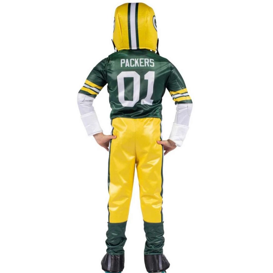 Kids * | Packers Big Kids' Player Uniform Suit Green & Gold