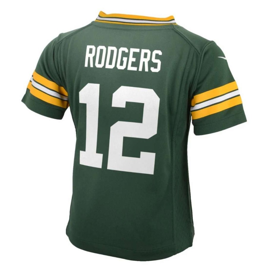 Jerseys * | #12 Aaron Rodgers Home Infant Nike Game Jersey Green