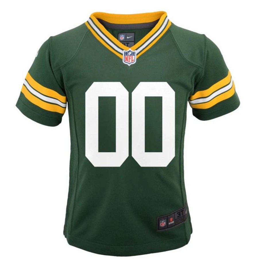 Jerseys * | Packers Pre-School Nike Custom Home Game Jersey Green