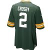 Jerseys * | #2 Mason Crosby Nike Home Game Jersey Fir Green