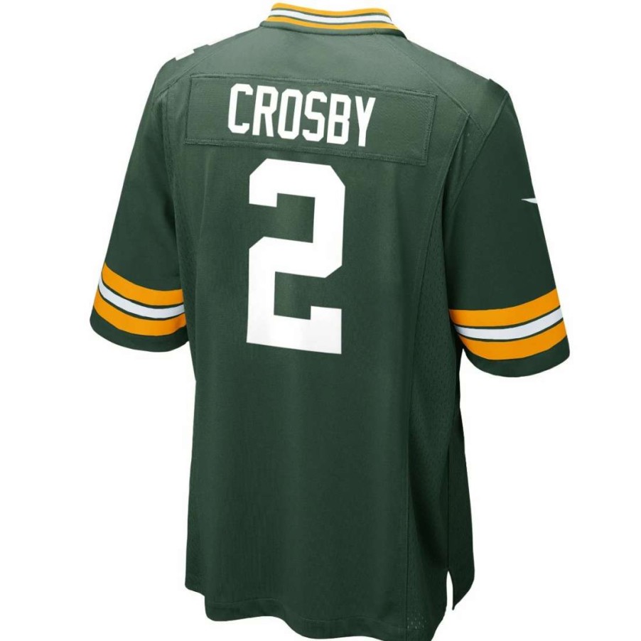 Jerseys * | #2 Mason Crosby Nike Home Game Jersey Fir Green