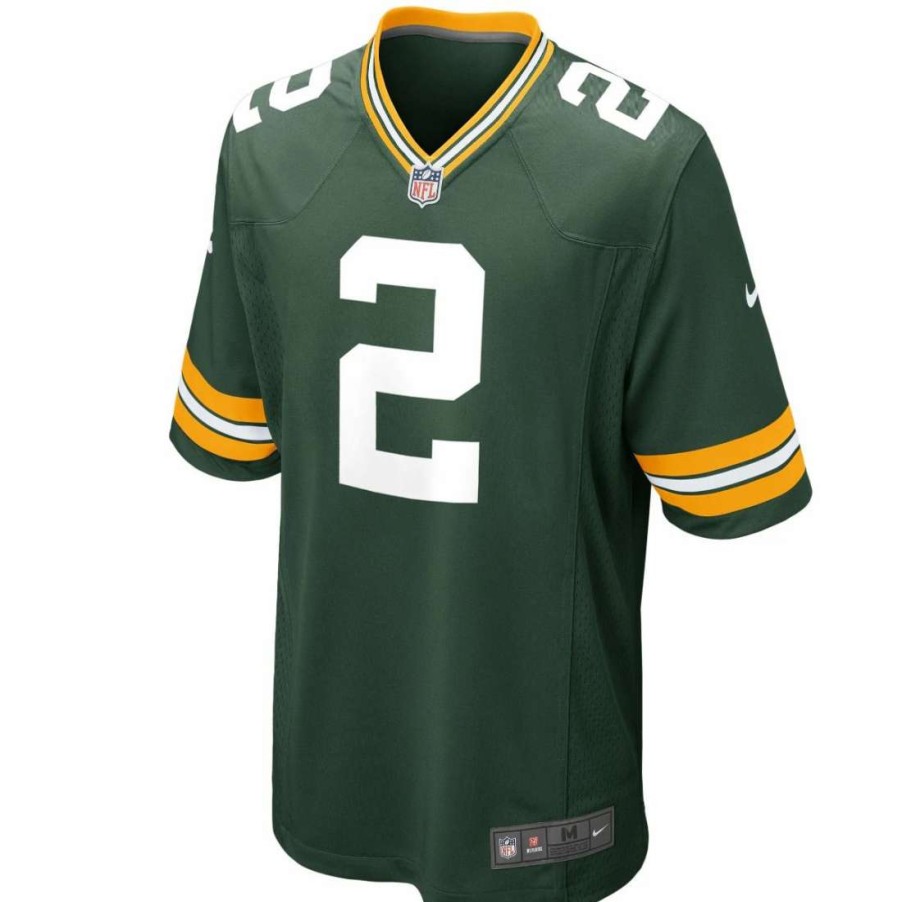 Jerseys * | #2 Mason Crosby Nike Home Game Jersey Fir Green