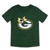 Kids * | Packers Toddler Girls Bow T-Shirt Green