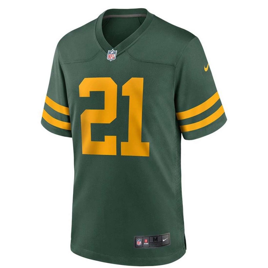 Jerseys * | Packers 50S Classic Nike #21 Stokes Game Jersey Green & Gold