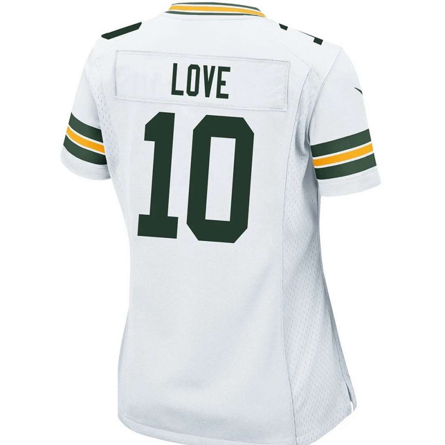 Jerseys * | #10 Jordan Love Away Womens Nike Game Jersey White