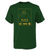 Kids * | Packers Youth Black Panther Warrior King T-Shirt Green