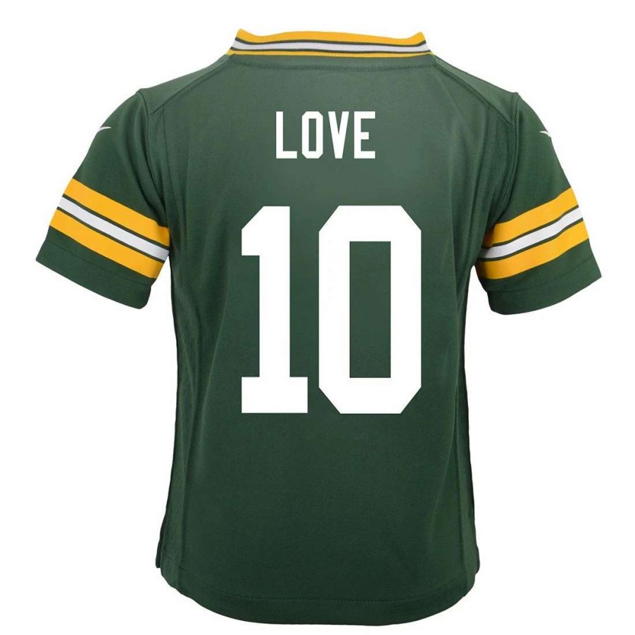 Jerseys * | #10 Jordan Love Home Pre-School Nike Game Jersey Fir Green