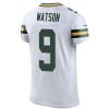 Jerseys * | #9 Christian Watson Nike Away Elite Jersey White