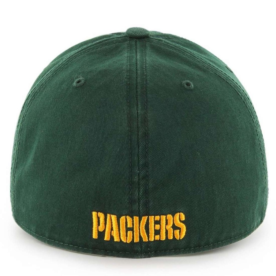 Hats * | Packers '47 Franchise Fitted Slouch Cap Dark Green