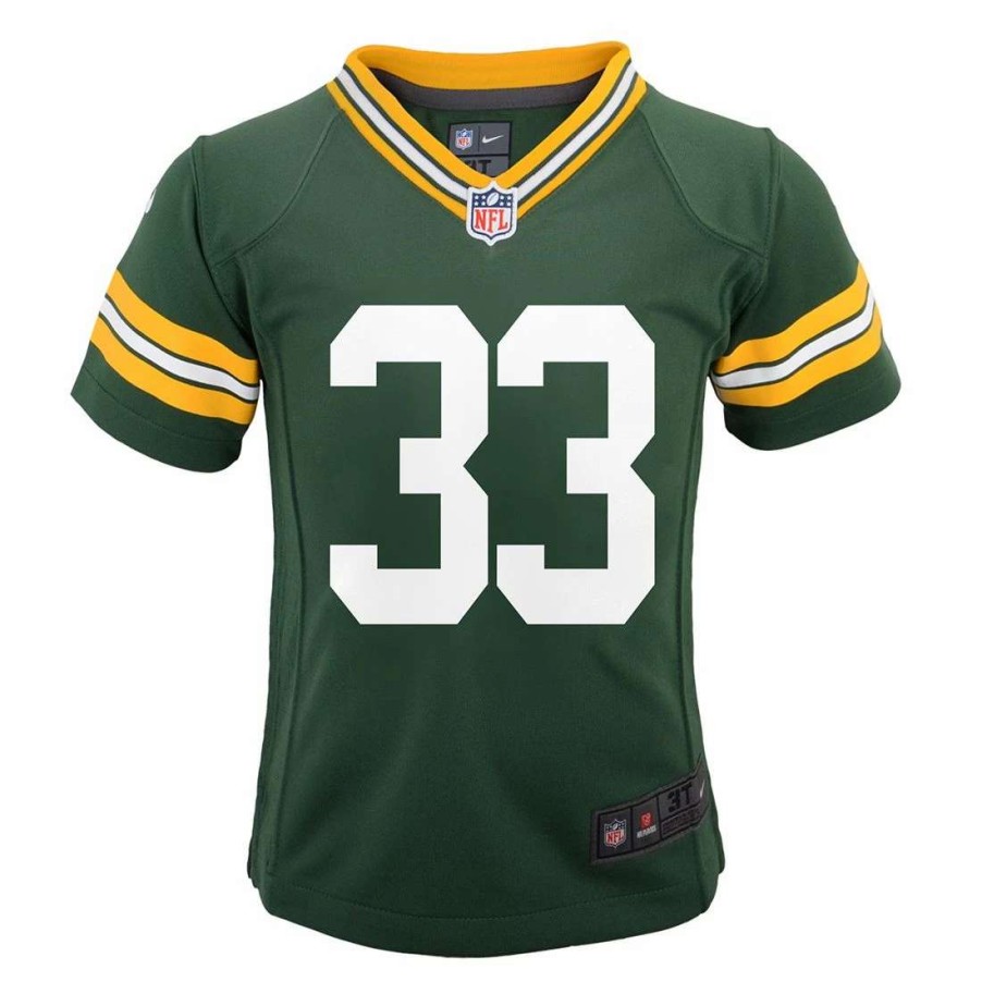 Jerseys * | #33 Aaron Jones Home Infant Nike Game Jersey Fir Green