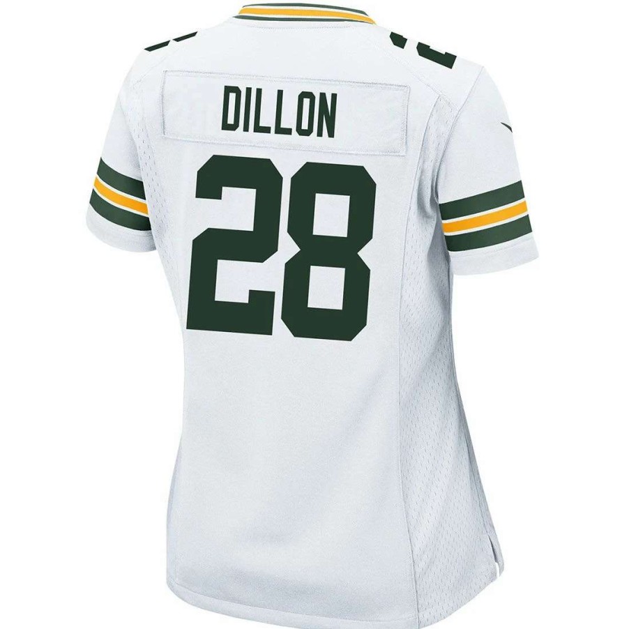 Jerseys * | #28 A.J. Dillon Away Womens Nike Game Jersey White