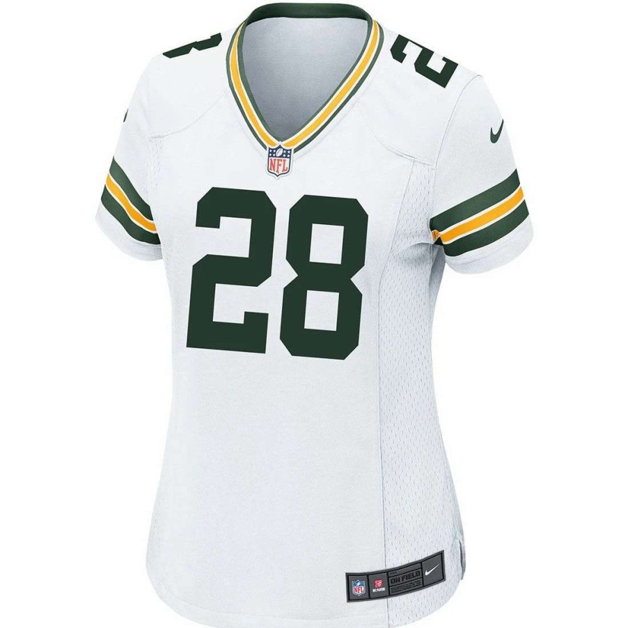 Jerseys * | #28 A.J. Dillon Away Womens Nike Game Jersey White