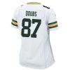 Jerseys * | #87 Romeo Doubs Away Womens Nike Game Jersey White