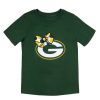 Kids * | Packers Pre-School Girls Bow T-Shirt Green