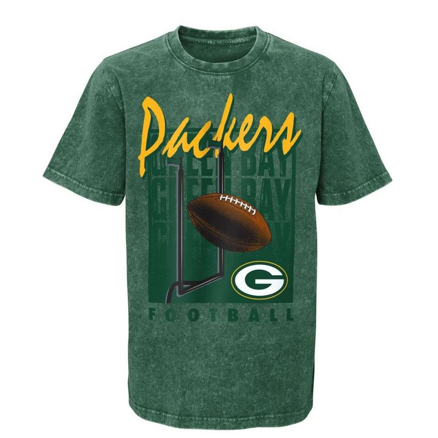 Kids * | Packers Pre-School Headliner T-Shirt Green