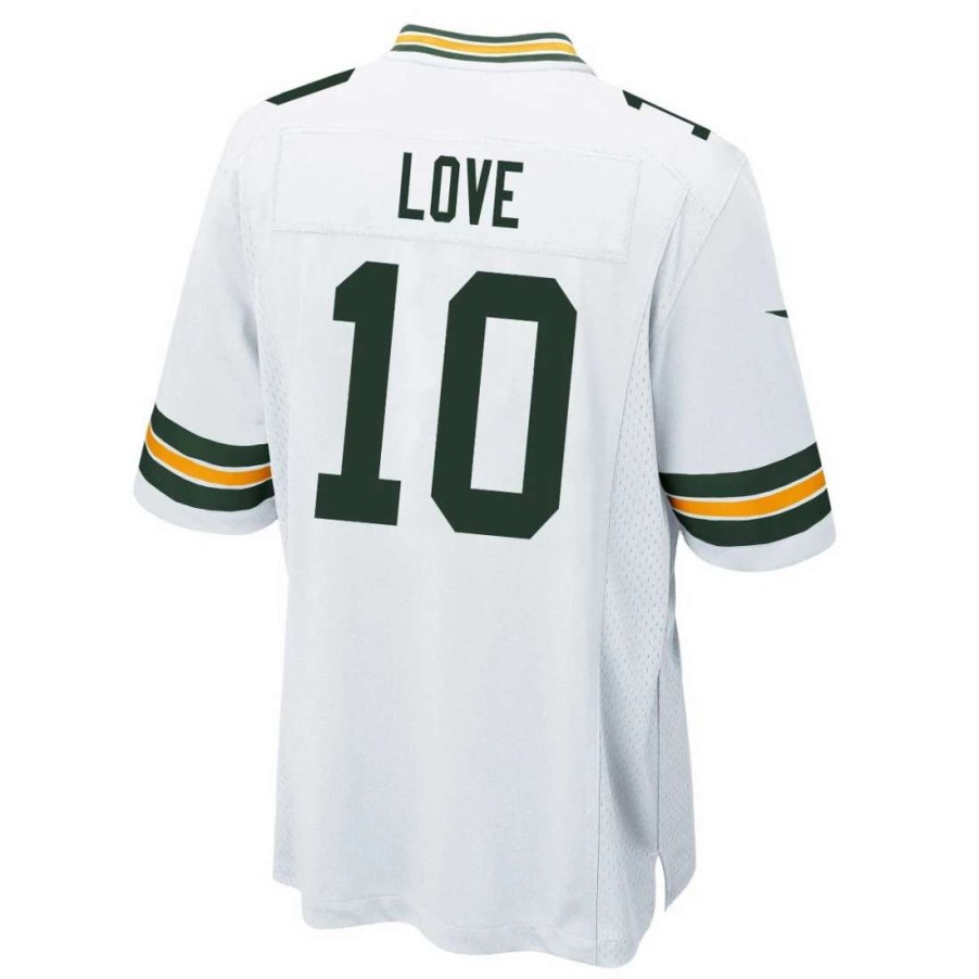 Jerseys * | #10 Jordan Love Away Nike Game Jersey White