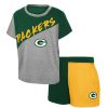 Kids * | Packers Toddler Super Star Set Green & Gray