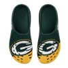 Kids * | Packers Youth Big Logo Clog Green & Gold