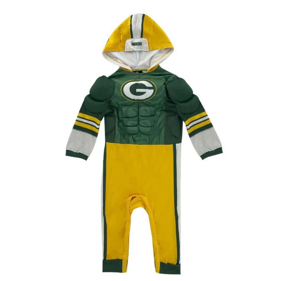 Kids * | Packers Little Kids' Player Uniform Suit Green & Gold