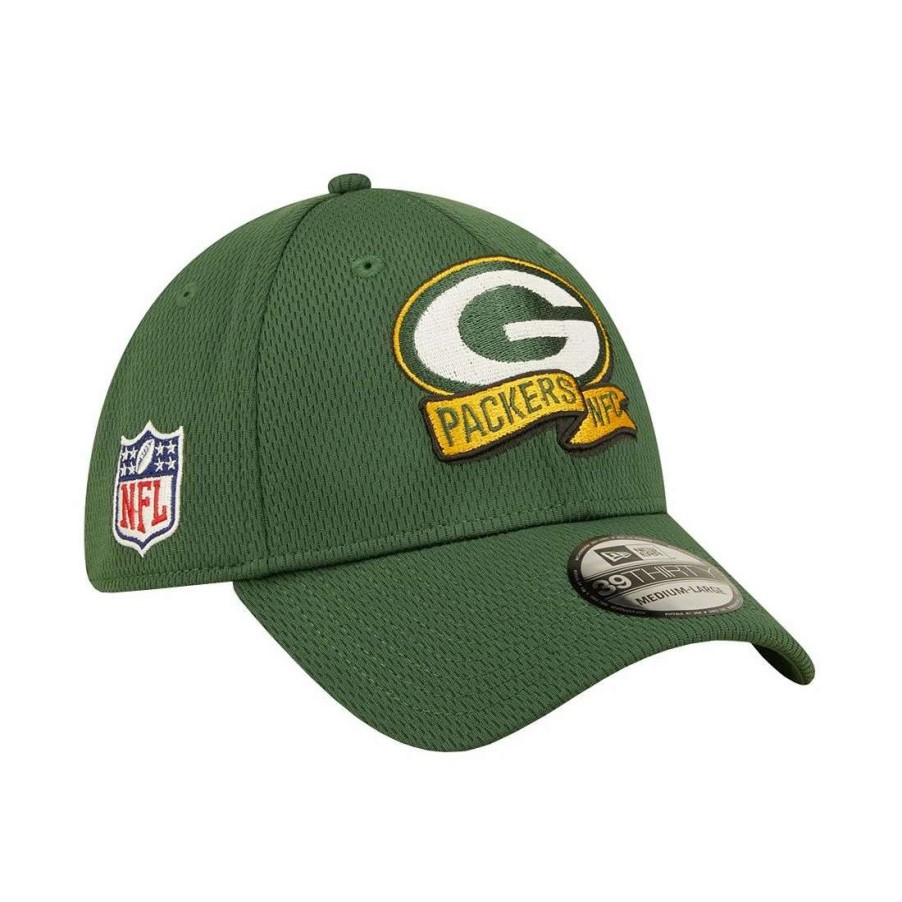 Hats * | Packers New Era 2022 Sideline Coaches 39Thirty Cap Green