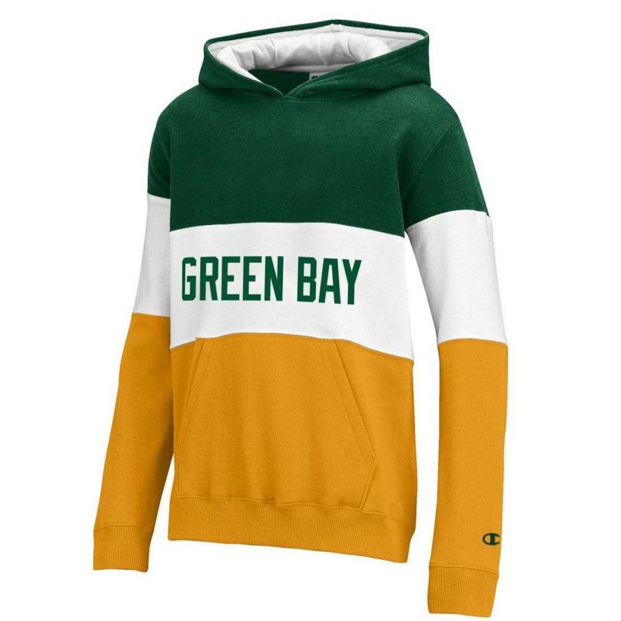 Kids * | Hometown Youth Champion Super Fan Hoodie Green & Gold