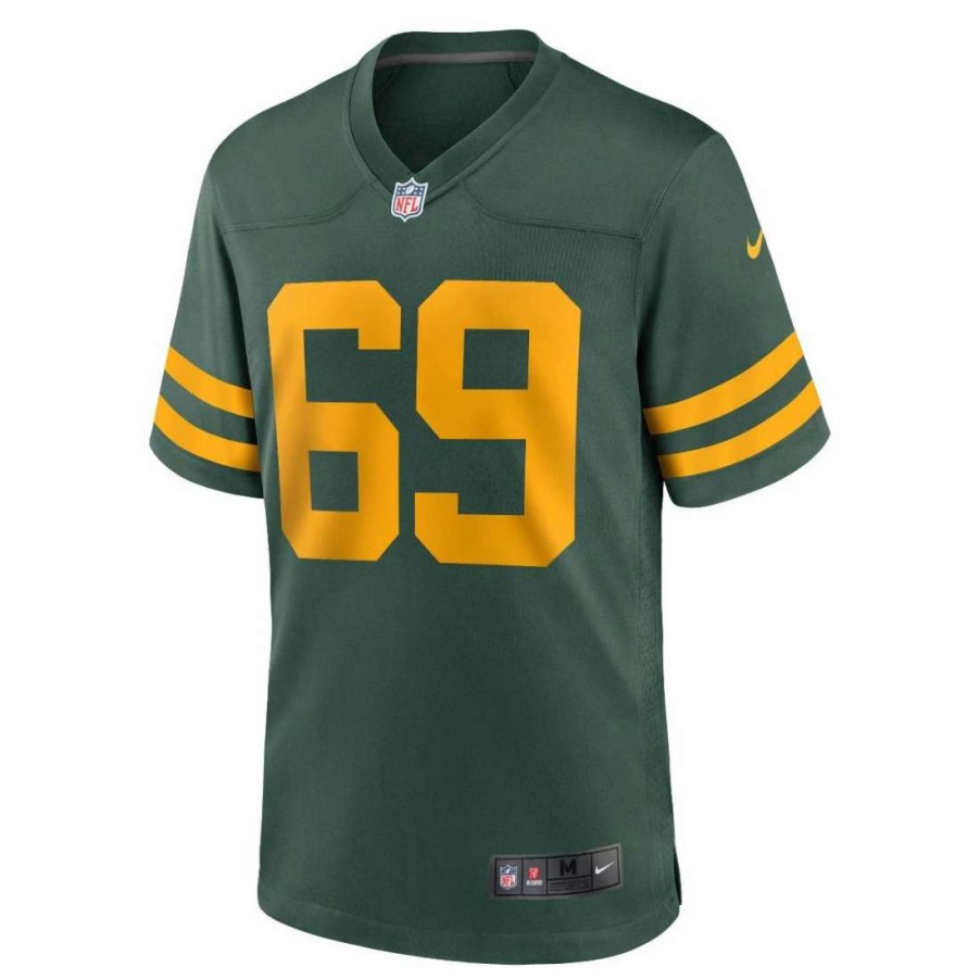 Jerseys * | Packers 50S Classic Nike #69 Bakhtiari Game Jersey Green & Gold