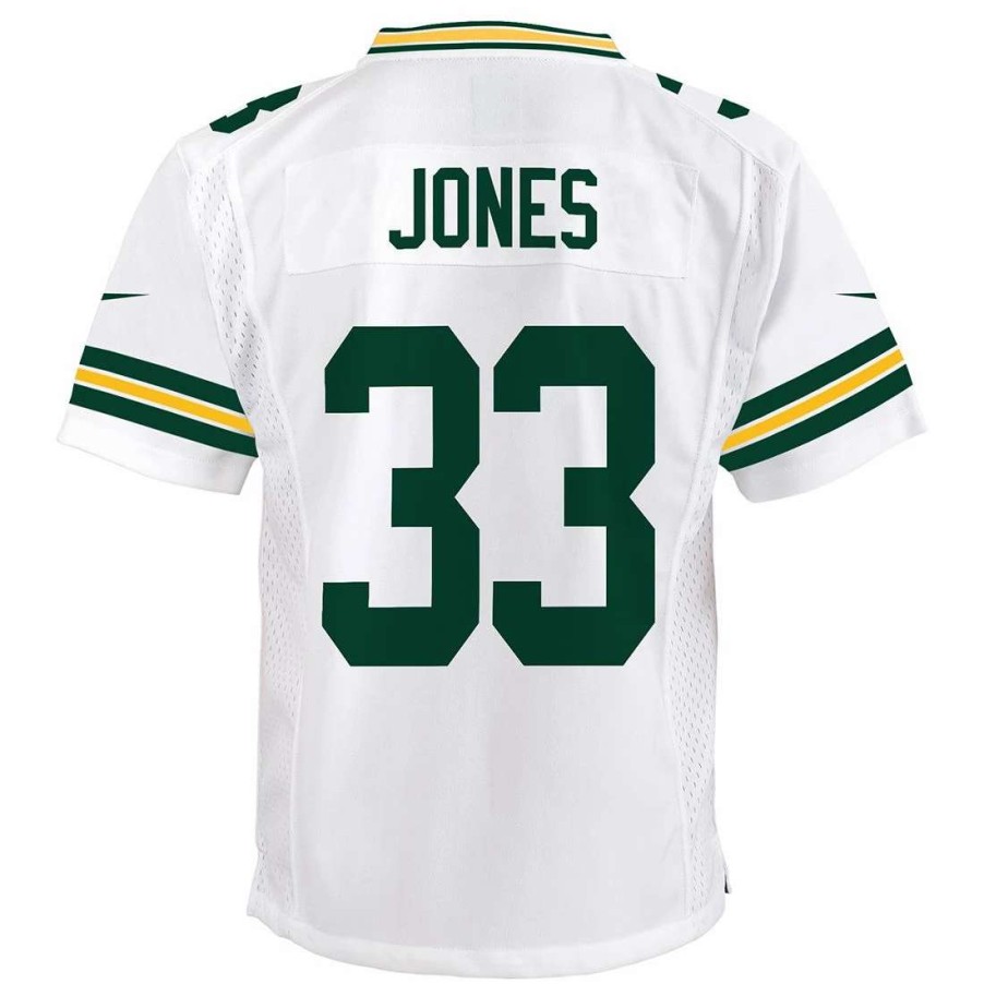 Jerseys * | #33 Aaron Jones Away Youth Nike Game Jersey White